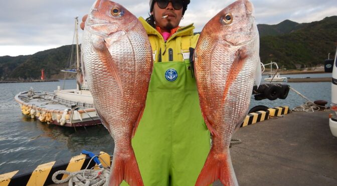 マダイ釣りバトル開催中！