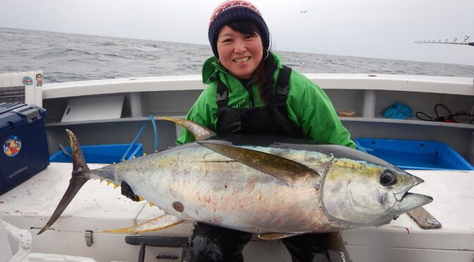 ヤリイカ泳がせ！