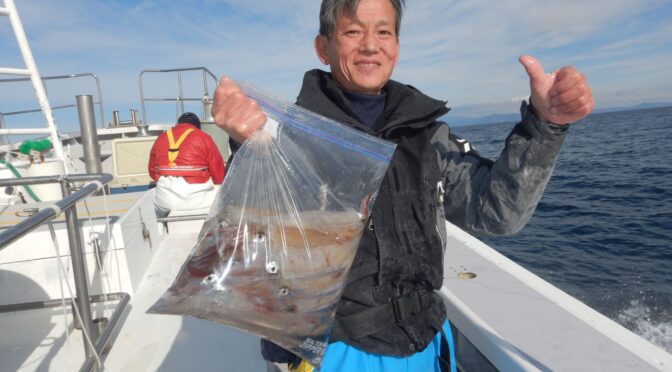 ヤリイカ狙い！